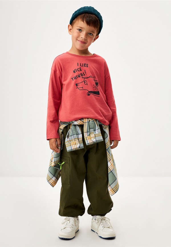 Лонгслив Sela коралловый, размер 116, фото 5