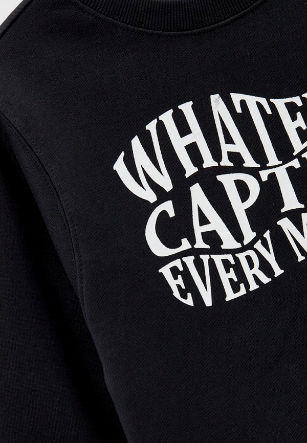 Свитшот Sela черный, размер 140, фото 3