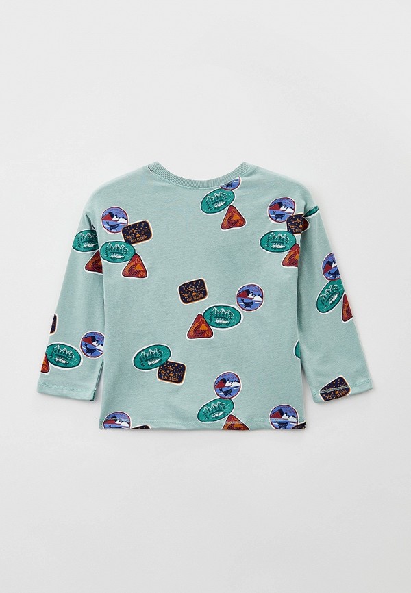 Лонгслив Sela бирюзовый, размер 116, фото 2