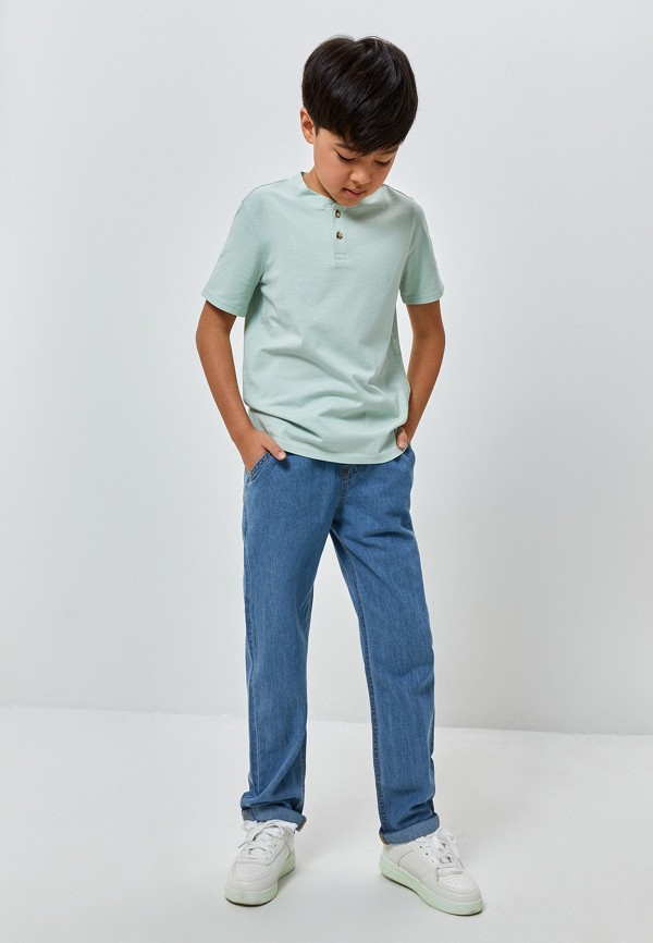 Поло Acoola бирюзовый, размер 152, фото 5