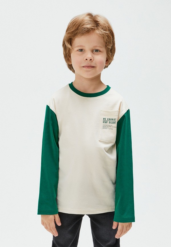 Лонгслив Acoola бежевый, размер 116, фото 4