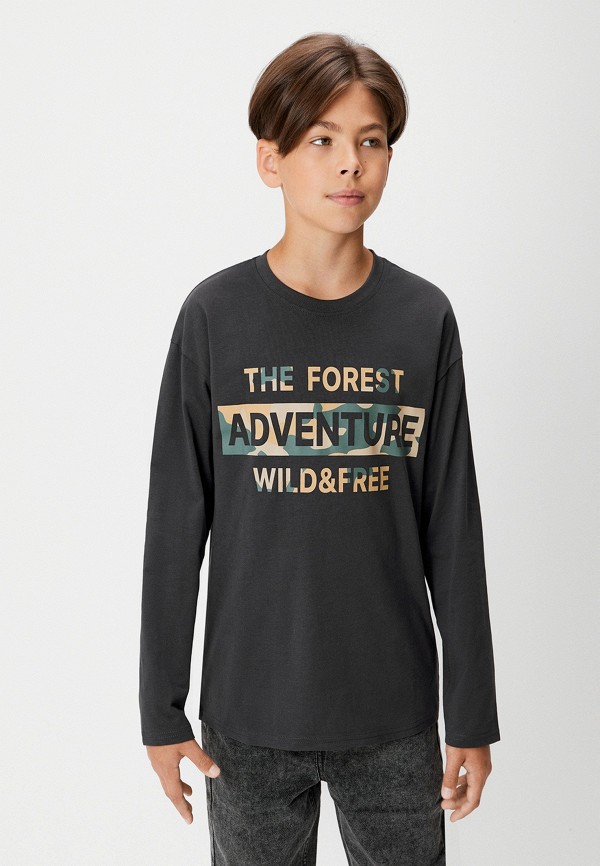 Лонгслив Acoola серый, размер 152, фото 4