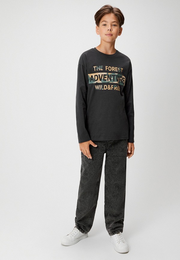 Лонгслив Acoola серый, размер 152, фото 5