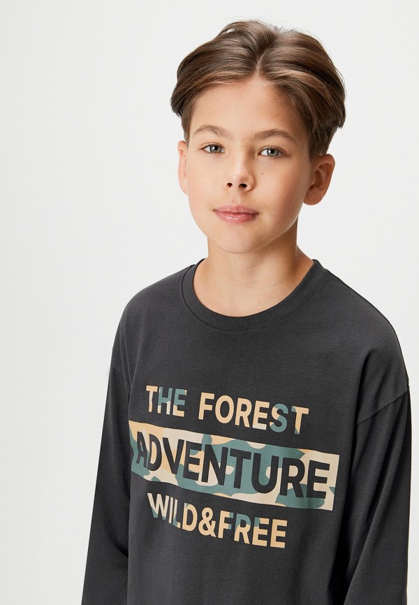 Лонгслив Acoola серый, размер 152, фото 6