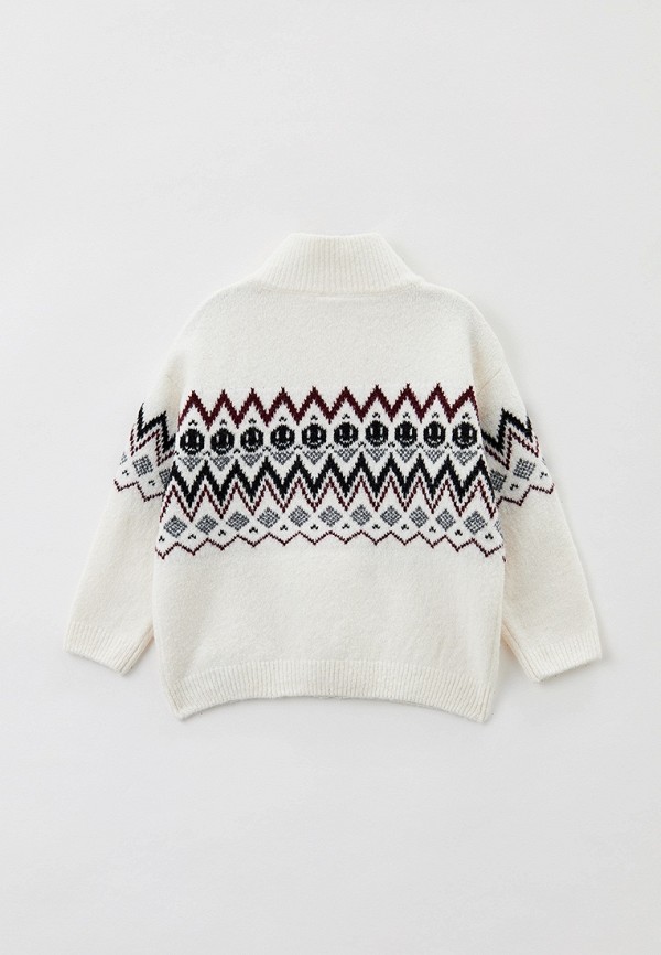 Кардиган Sela белый, размер 116, фото 2