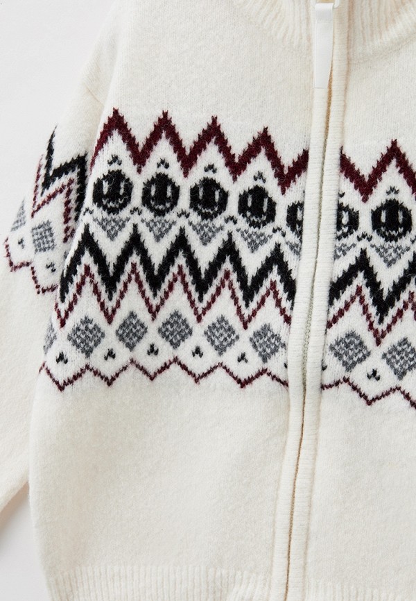 Кардиган Sela белый, размер 116, фото 3