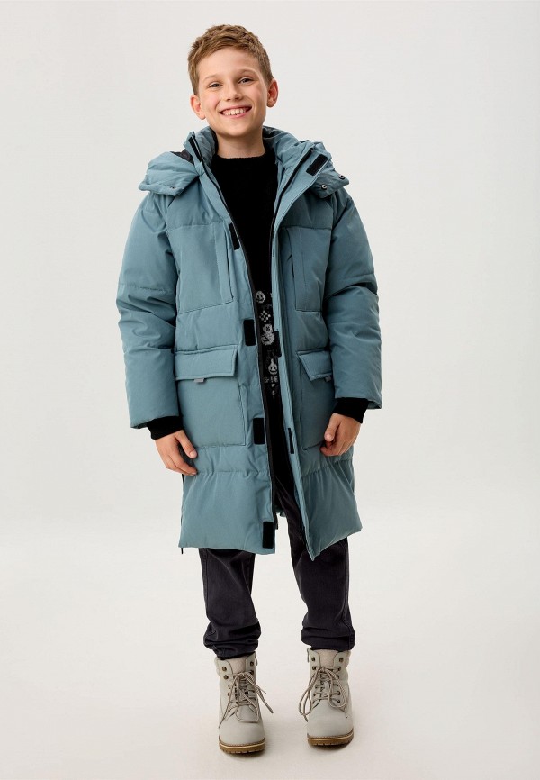 

Пуховик Sela, Бирюзовый, Sela MP002XB027YW
