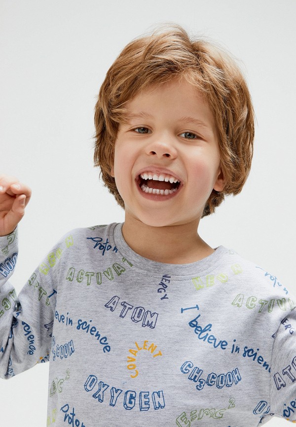 Лонгслив Acoola серый, размер 98, фото 6