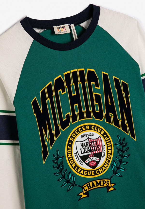 Лонгслив Koton зеленый, размер 10, фото 3