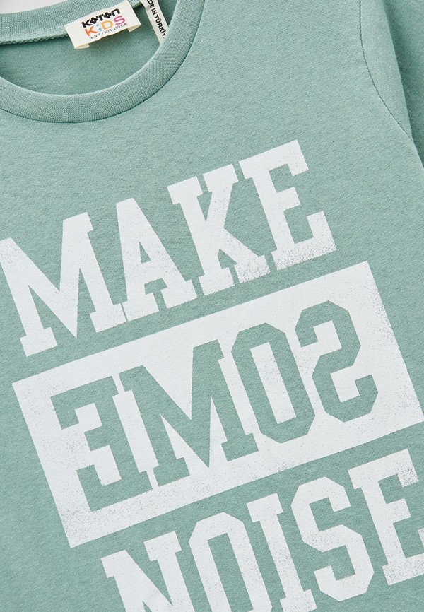 Футболка Koton бирюзовый, размер 14, фото 3