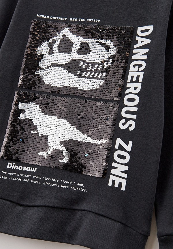 Свитшот LC Waikiki серый, размер 152, фото 3