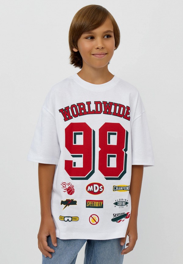 Футболка Modis белый, размер 158, фото 2