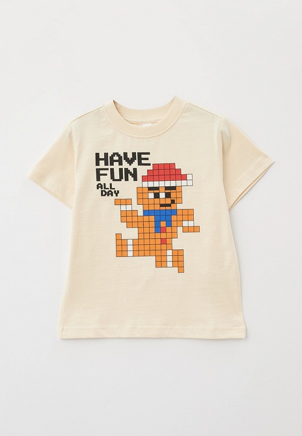 

Футболка Sela, Бежевый, New Year Collection