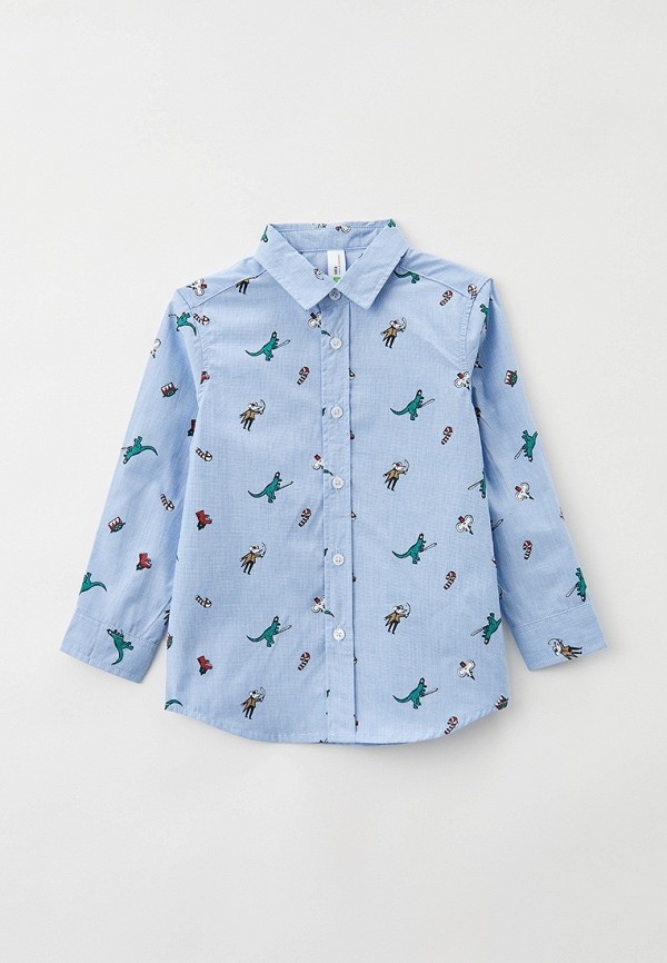 

Рубашка Sela, Голубой, New Year Collection