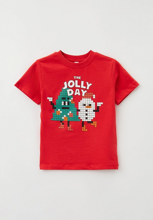 

Футболка Sela, Красный, New Year Collection