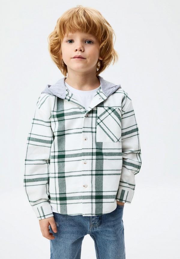 

Рубашка Sela, Белый, overshirt