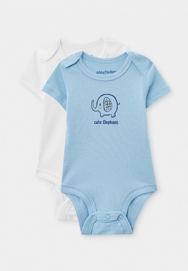 

Боди 2 шт. PlayToday, Разноцветный