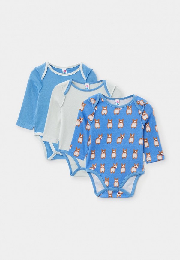 

Боди 3 шт. Acoola, Синий;голубой, Acoola MP002XB02JMT