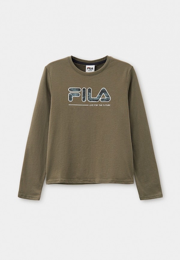 

Лонгслив Fila, Хаки, Fila MP002XB06ZOH