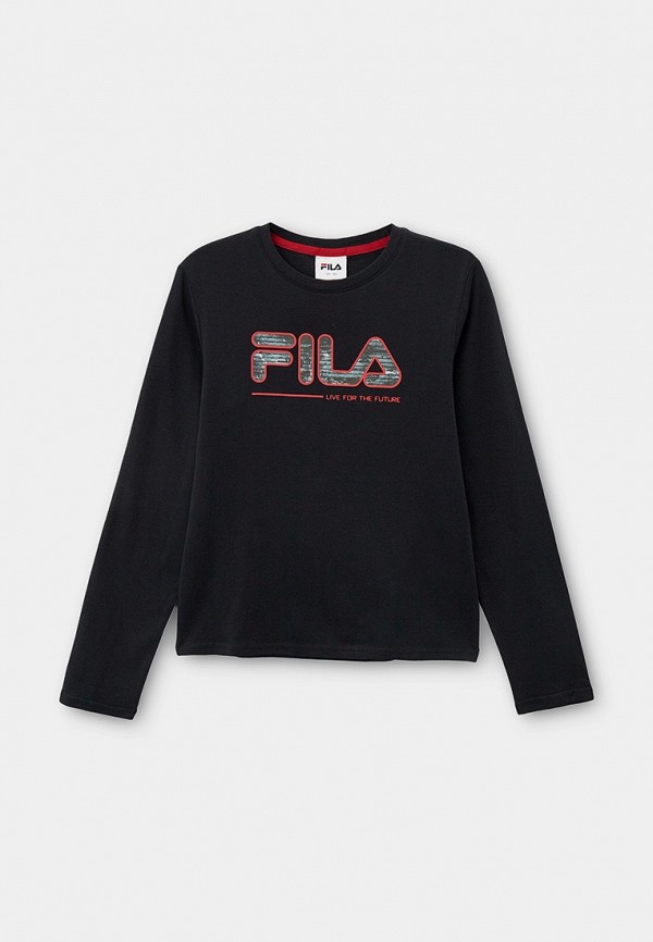 

Лонгслив Fila, Черный, Fila MP002XB06ZPA