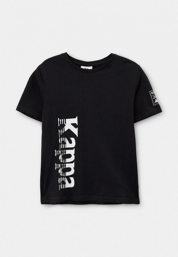 

Футболка Kappa, Черный, Kappa MP002XB06ZQ8