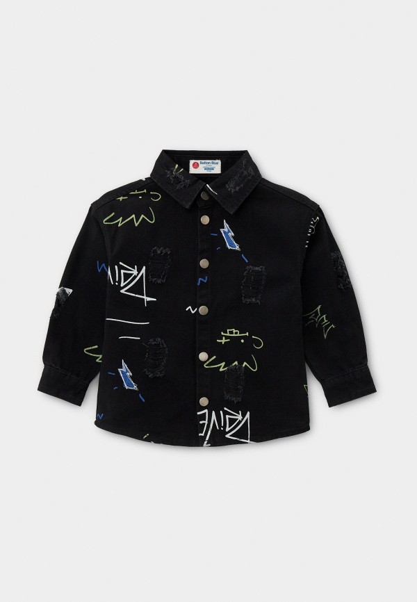 Рубашка джинсовая Button Blue 1560₽