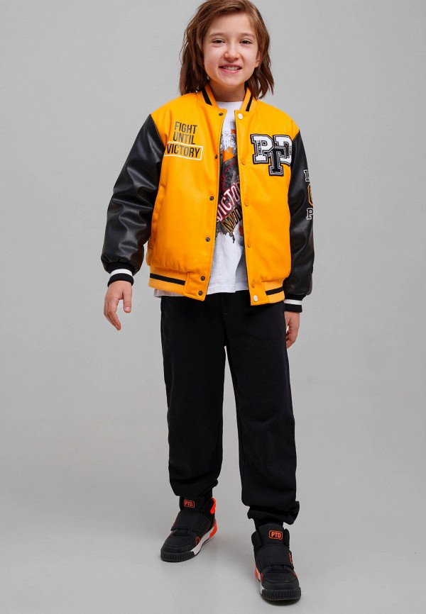 Куртка кожаная утепленная PlayToday 5832₽