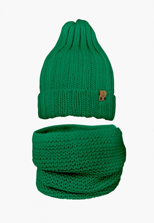 

Комплект снуд и шапка Anmerino, Зеленый