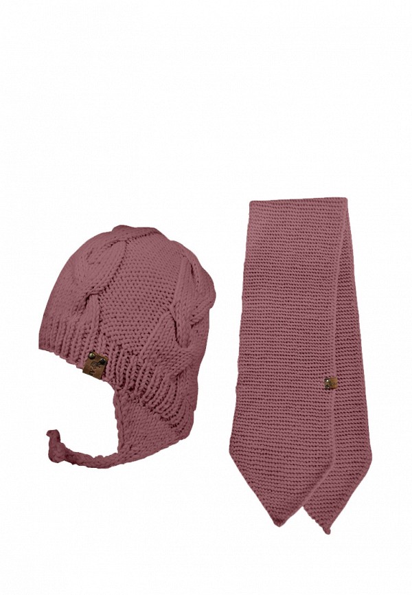 

Комплект шапка и шарф Anmerino, Бордовый