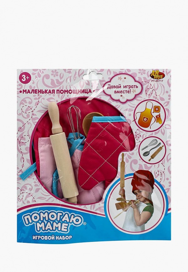 

Набор игровой Abtoys, Разноцветный, Помогаю Маме. Одежда для кулинара