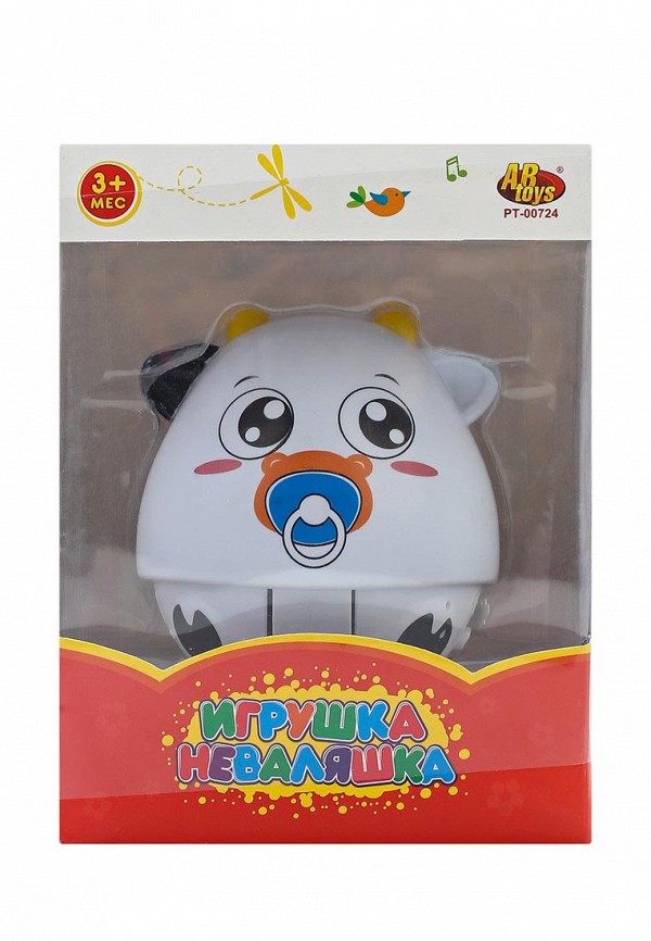 

Игрушка Abtoys, Неваляшка Теленок, Разноцветный