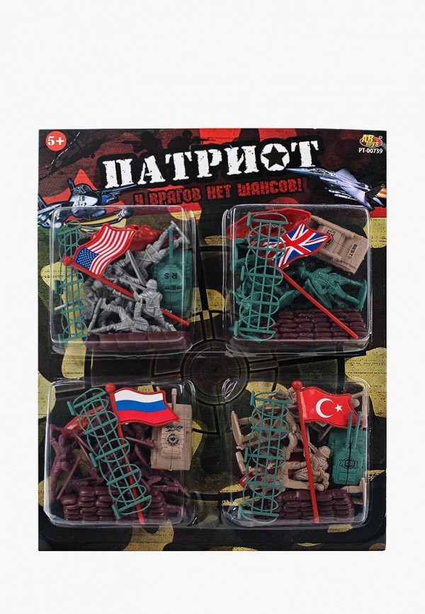 

Набор игровой Abtoys, Разноцветный, "Патриот"