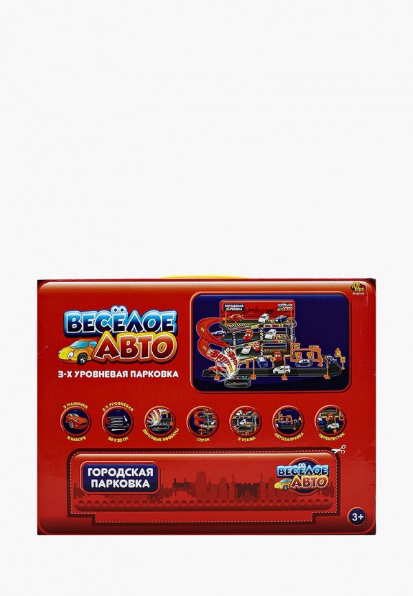 

Набор игровой Abtoys, Разноцветный, Парковка "Веселое Авто"