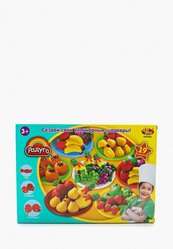 

Набор игровой Abtoys, Масса для лепки Фрукты и ягоды, Разноцветный