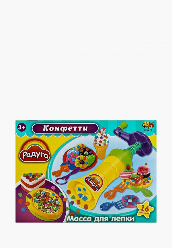 

Набор игровой Abtoys, Масса для лепки, Разноцветный