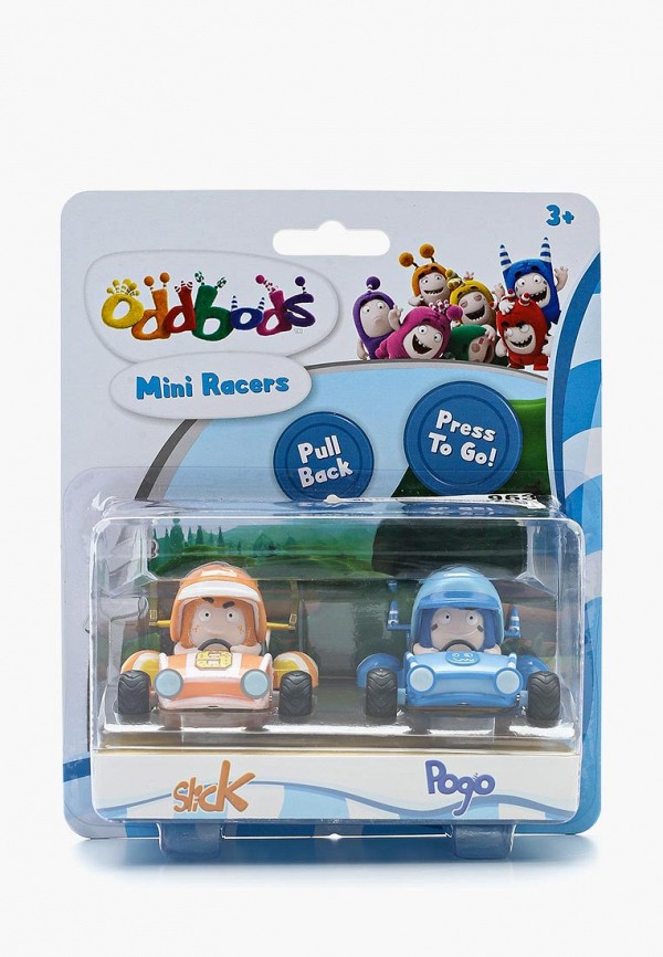 

Набор игровой Oddbods, Миникартинги FUSE&JEFF, Разноцветный