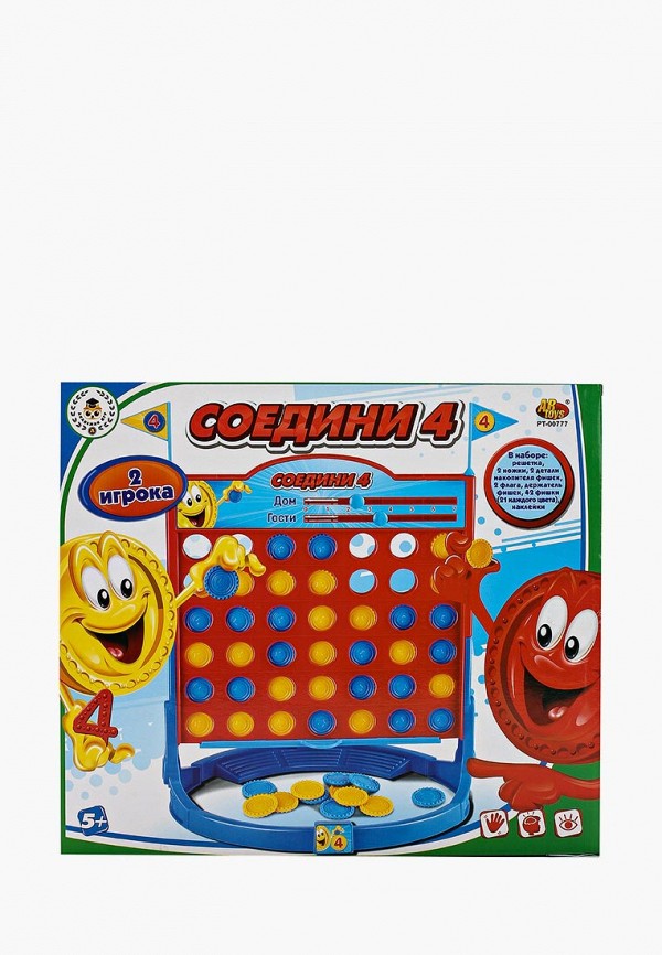 

Набор игровой Abtoys, Разноцветный, "Соедини 4"
