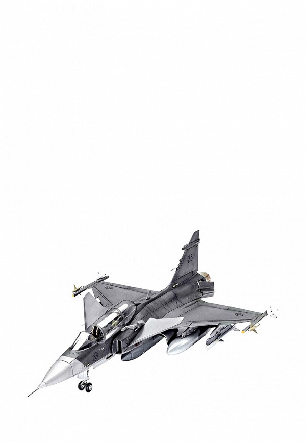 

Конструктор Revell, Самолет Saab JAS-39D Gripen TwinSeater 1:72, Разноцветный