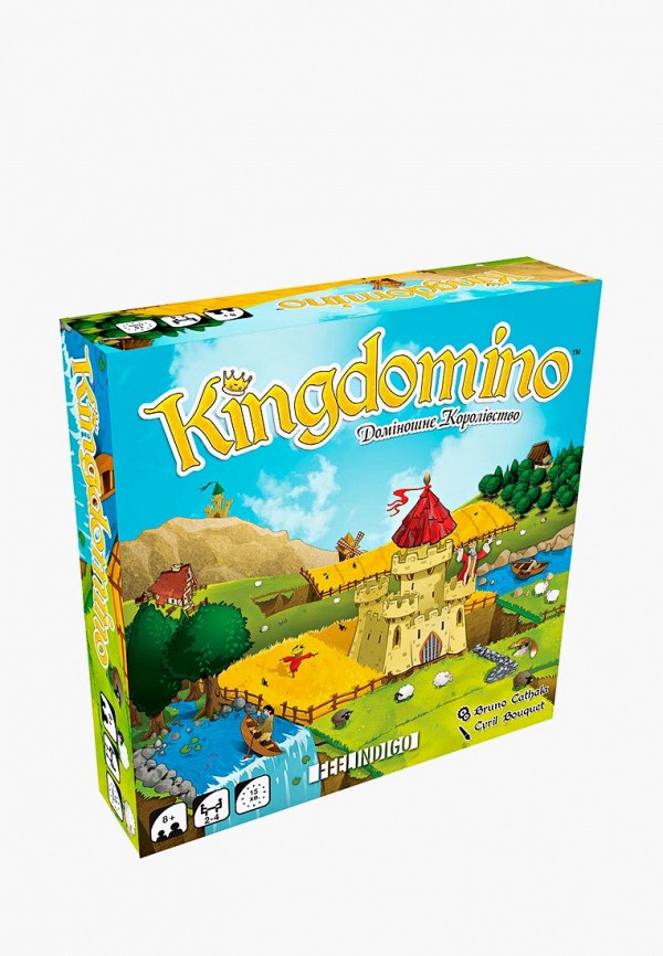 

Игра настольная Feelindigo, Разноцветный, Доминошное королевство