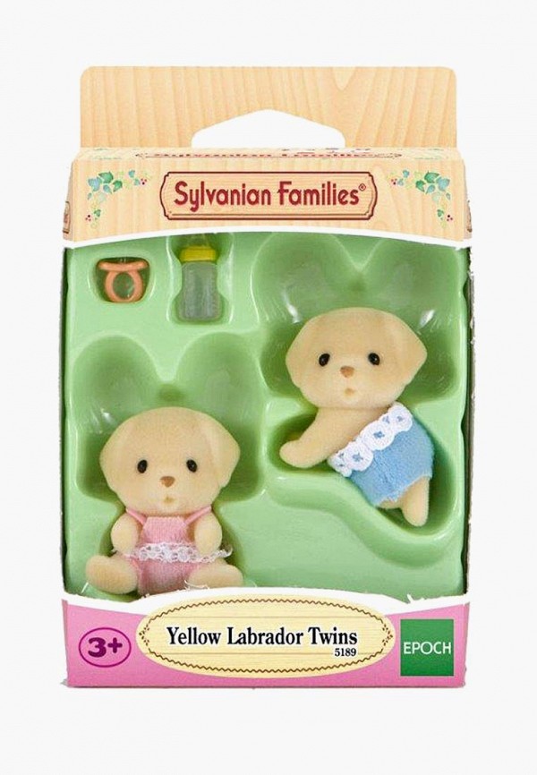 

Коллекционные фигурки Sylvanian Families, Лабрадоры-двойняшки, Разноцветный