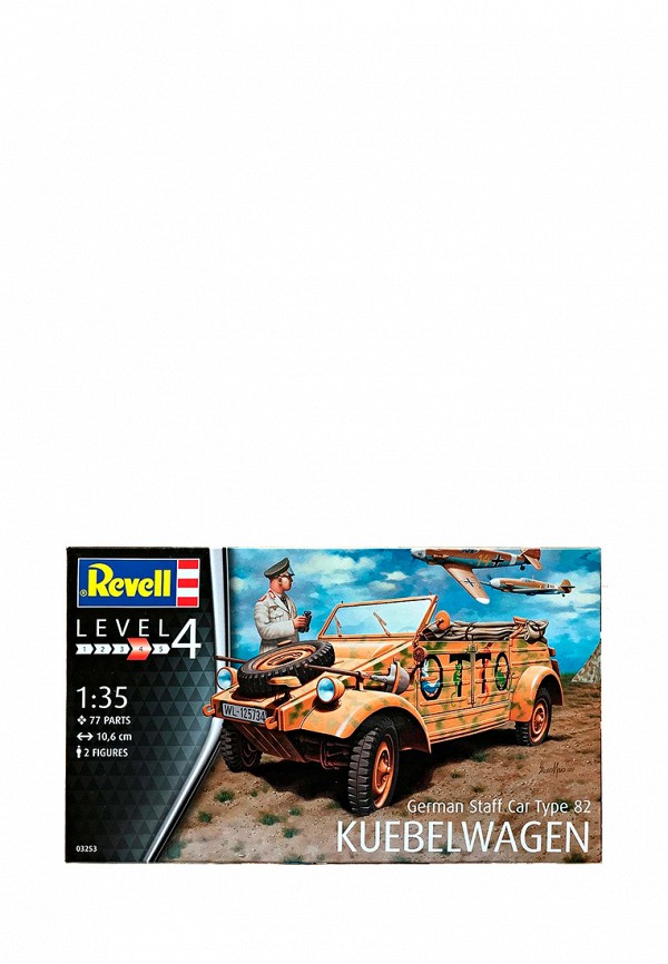 

Конструктор Revell, Разноцветный, Немецкий штабной автомобиль Type 82 Kubelwagen 1:35 Revell