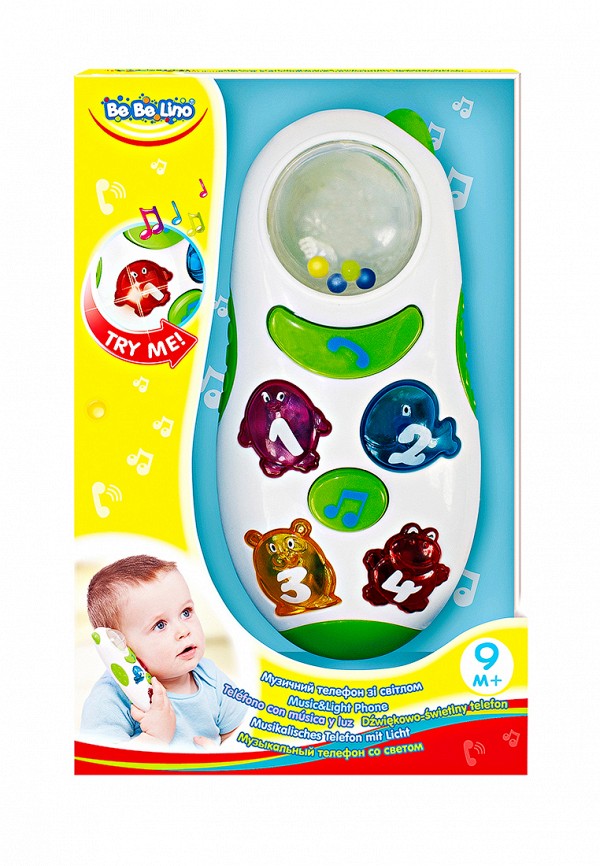 

Игрушка интерактивная BeBeLino, Разноцветный