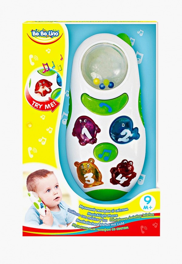 

Игрушка интерактивная BeBeLino, Мультиколор