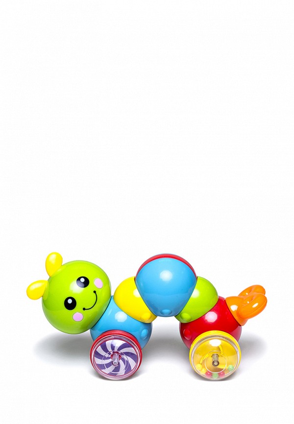 

Игрушка BeBeLino, Гусеница "коснись и едь, Разноцветный