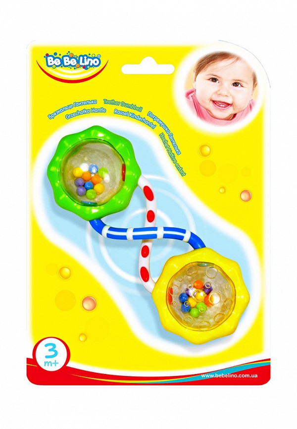 

Погремушка BeBeLino, Разноцветный