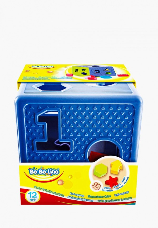

Игрушка BeBeLino, Куб-сортер, Разноцветный