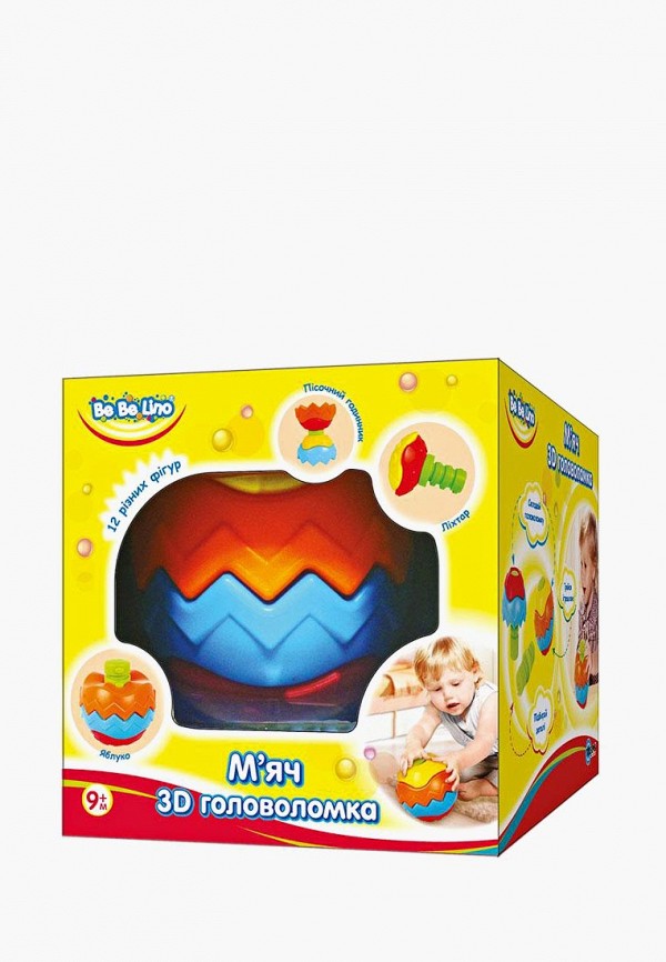 

Конструктор BeBeLino, Мяч 3D Головоломка, Разноцветный