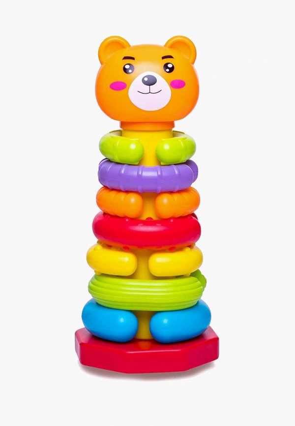 

Игрушка BeBeLino, Пирамидка, Разноцветный