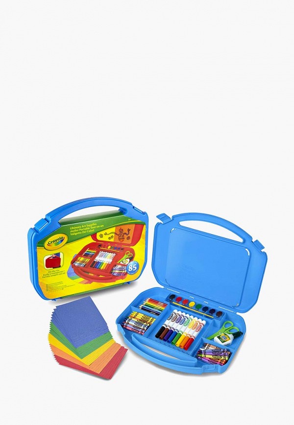 

Набор для творчества Crayola, Синий чемоданчик, Разноцветный