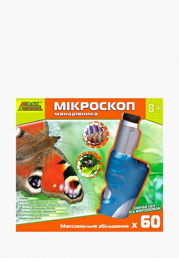

Набор для опытов Easy Science, Микроскоп путешественника, Разноцветный